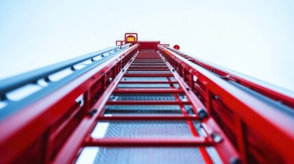 Fire Truck Ladder Perspective
