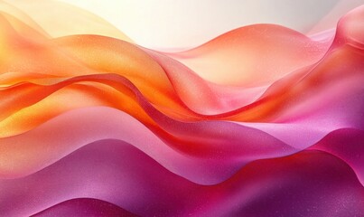 Obraz premium Vibrant Abstract Gradient Background Smooth Transitions Pink to Orange Soft Lighting Minimalist Composition