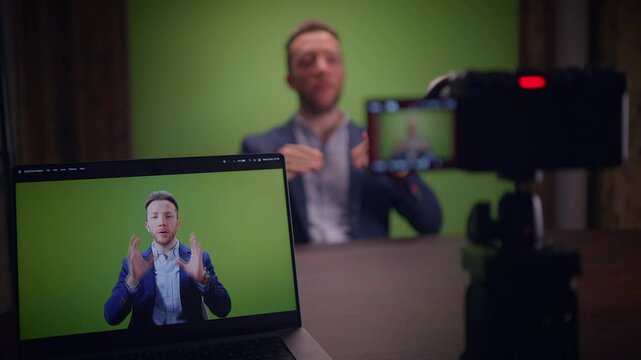 Professional and HighQuality Video Production Utilizing an Advanced Green Screen Setup