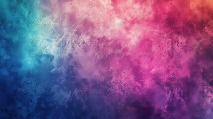 Obraz premium A vibrant abstract background with a blend of pink, blue, and purple hues.