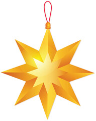 Obraz premium star award isolated on white