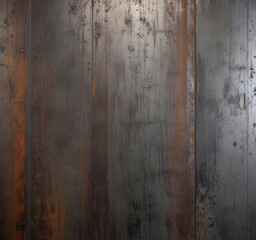 Obraz premium Industrial metal background with scratched and rusted metal surfaces, industrial metal, scratched metal