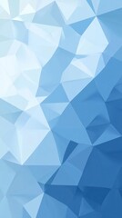 Fototapeta premium Abstract Blue Polygonal Background: Geometric Shapes Design, Modern Style