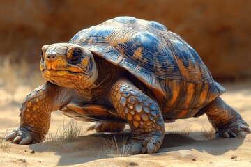 Obraz premium turtle on the rocks