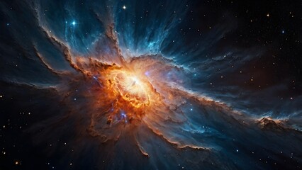 Obraz premium supernova explosion