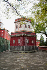 Tibetan architecture in the Four Great Regions of Summer Palace in Beijing.
