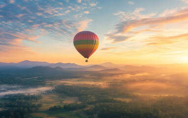 Obraz premium hot air balloon