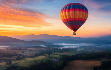 Obraz premium hot air balloon