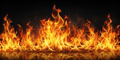 Stylish and captivating fire flames dancing gracefully, stylish, beautiful, flames, fire, hot, heat, burning, dynamic