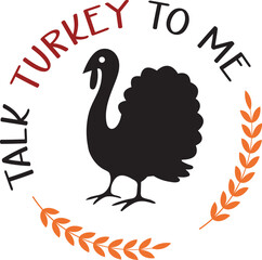 talk turkey to me svg