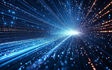 Naklejka premium Abstract background with rays