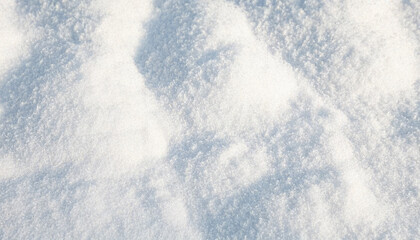 Obraz premium 積もった雪のテクスチャー背景