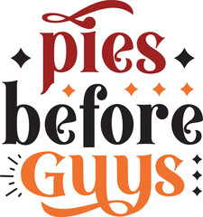 pies before guys SVG