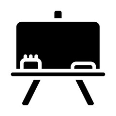 Chalkboard Solid Icon