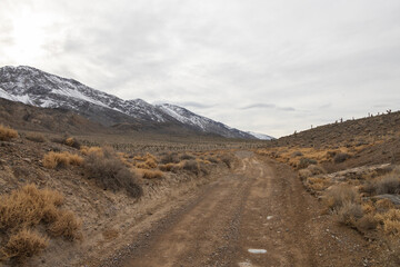 Road to The Racetrack at Death Valley National Park, California