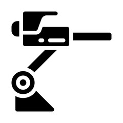 Laser Turret Solid Icon