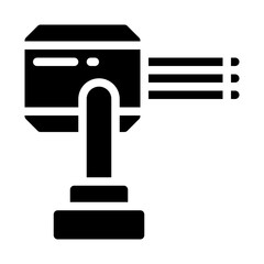 Multi Barrel Solid Icon © spacepixel