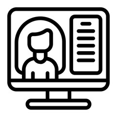 tory Scene Line Icon © spacepixel