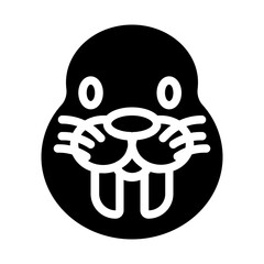 Walrus Solid Icon