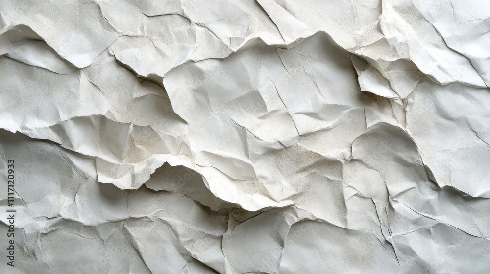 Aufkleber soft, muted tones create a dynamic surface where crumpled paper folds dance in light. the textures i