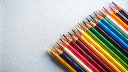 Fototapeta premium Pencils sketching on paper , art, drawing, creative, tools, stationary, design, artist, sketching, sketchbook