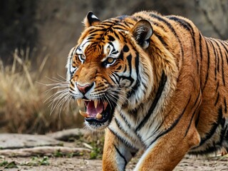 Obraz premium tiger in the zoo