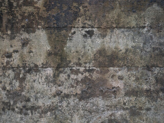 Close Up of a Grungy, Stained Concrete Wall