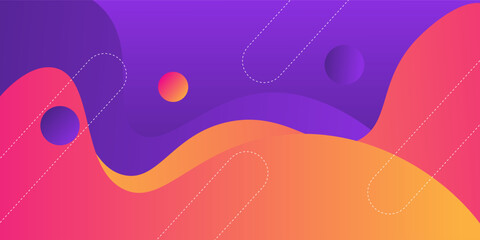 Minimal bright colored abstract background with purple wave vector design for banner cover, book flayer and other graphic design elements. Eps10