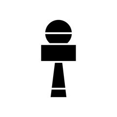 press glyph icon