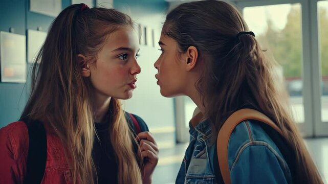 Mirror Image: A Reflection of Twin Girls