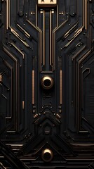 Dynamic Abstract Background Merging Technology and Luxury for Unique Designs