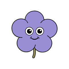 heliotrope vector illustration