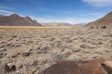 The Racetrack at Death Valley National Park, California