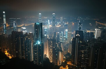 Fototapeta premium city at night 