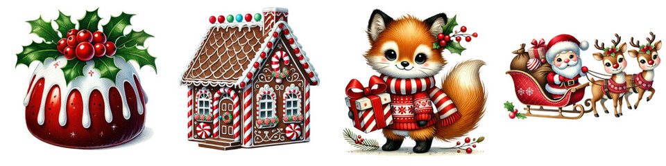 Merry christmas element