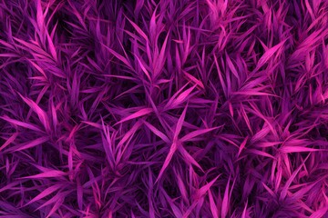A vibrant close-up of purple foliage, showcasing unique plant textures and colors.