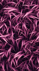 A vibrant, abstract background of purple grass-like plants.