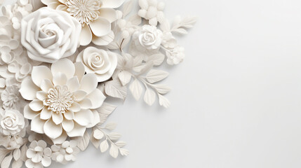 sophisticated elegant background silver white Vintage Royal silver background with intricate floral designs, creating an opulent and classic atmosphere."

