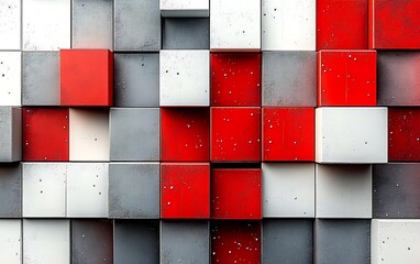 red brick wall background 