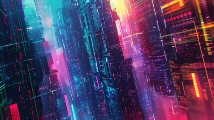 Fototapeta premium Abstract Geometric and Colorful Splashes Collection for Creative Backgrounds