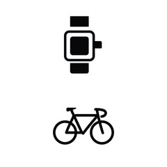 Modern fitness vector design illustration