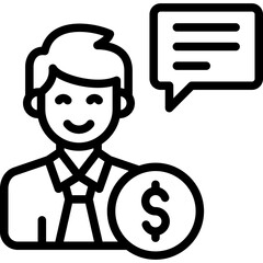 Financial Advisor Icon