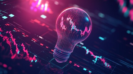 Innovative technology trends digital environment graphic design abstract concept futuristic viewpoint