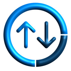 3D Change Management Icon
