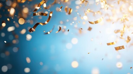 Happy New Year Concept Festival Background with Text Space