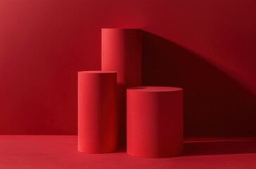 red and white chart
