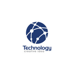 Technology Creative Concept Logo Design Template