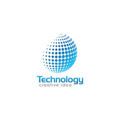 Technology Creative Concept Logo Design Template