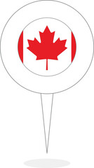 location icon flag of Canada