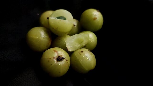 Indian gooseberry fresh fruites video